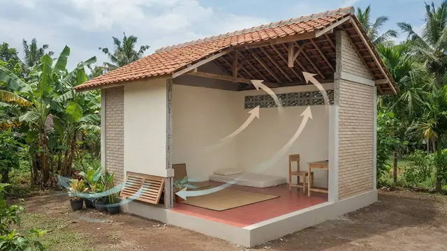 Cara Membuat Ventilasi Silang di Rumah Sederhana