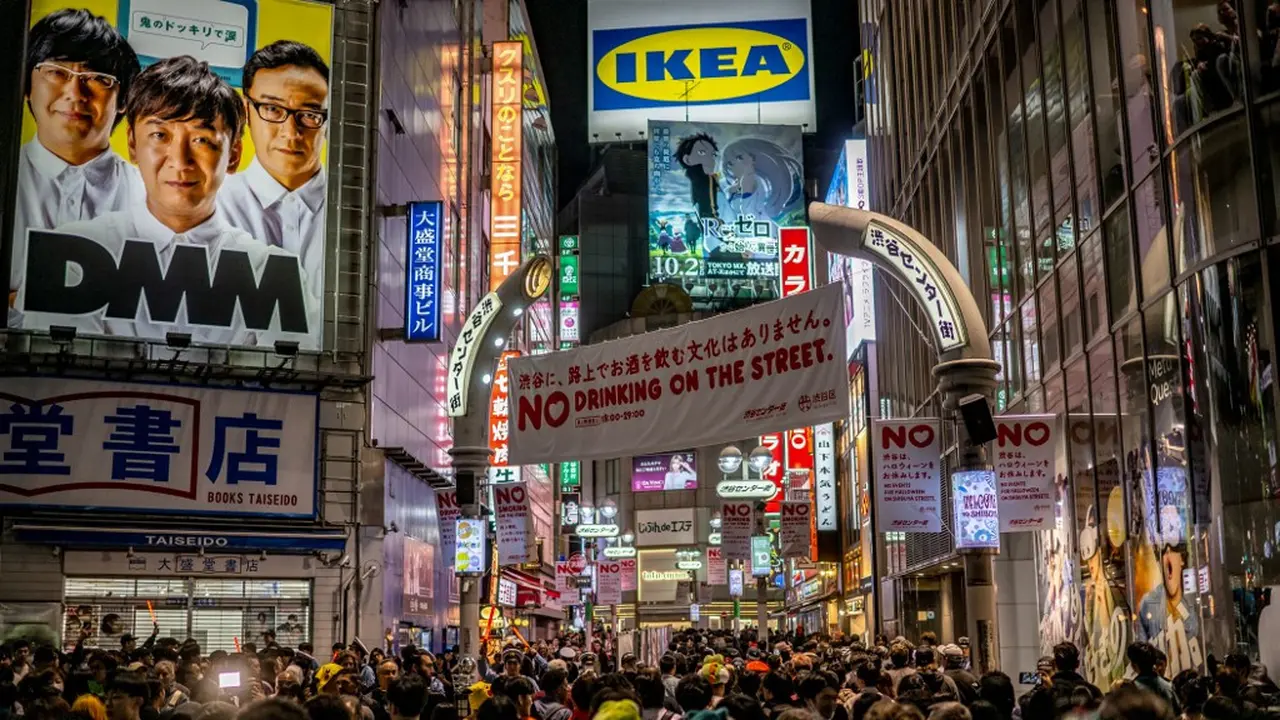 Jelang Halloween, Kawasan Shibuya dan Shinjuku Tokyo Dijaga Ketat Polisi