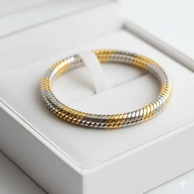 Model Gelang Emas Seri Singapura Tali Ular