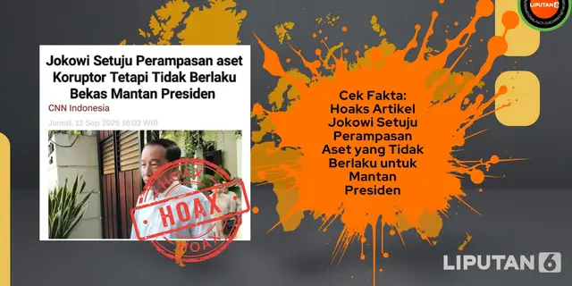 Deretan Hoaks Iringi RUU Perampasan Aset, Simak Faktanya