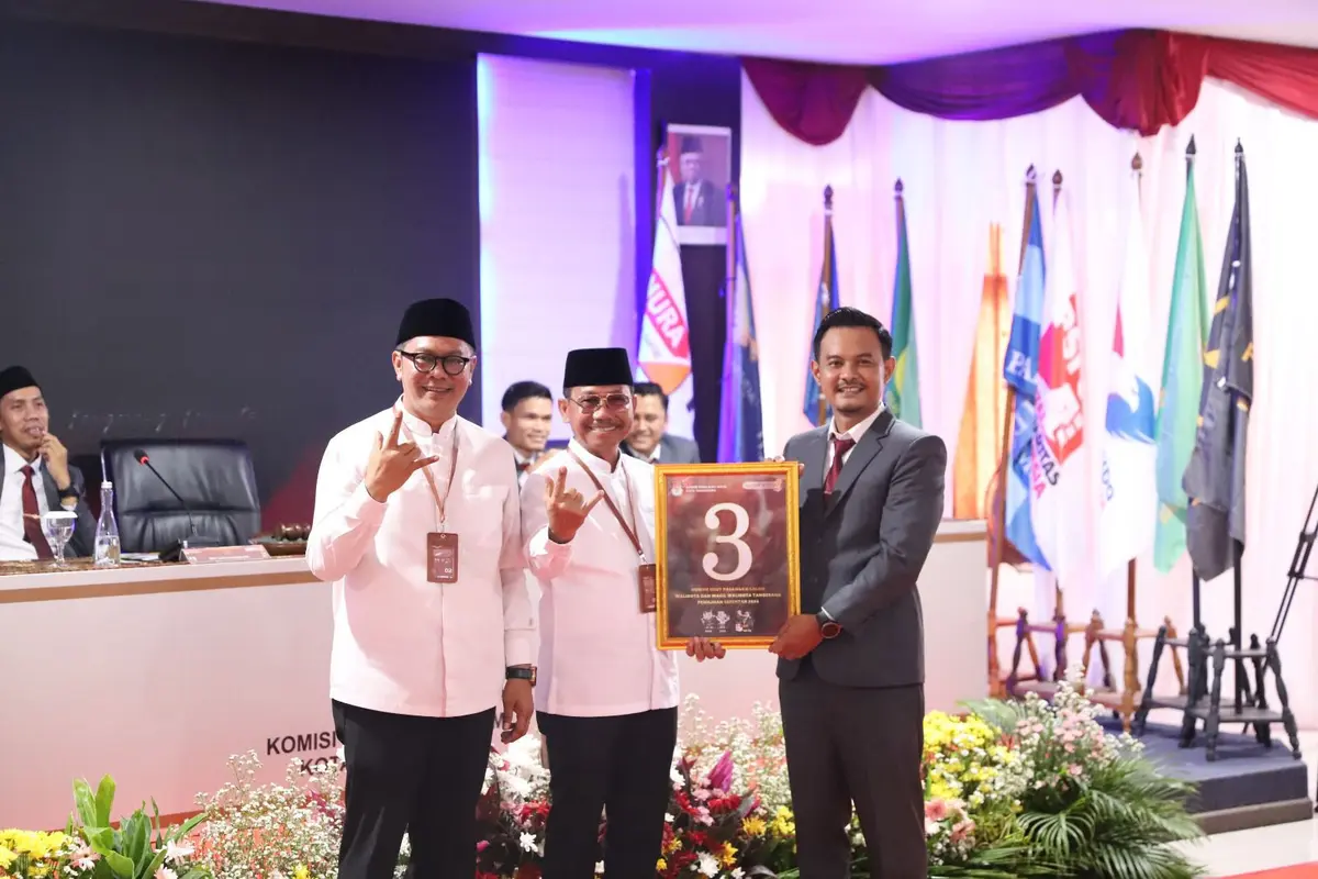 Dapat Nomor Buncit, Sachrudin-Maryono Percaya Diri Bisa Bawa Kemenangan di Pilwalkot Tangerang
