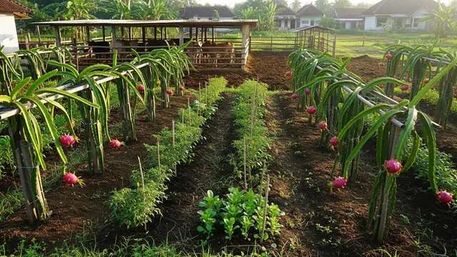Inspirasi Kebun Produktif yang Memanfaatkan Limbah Ternak Sebagai Pupuk Alami/Gemini AI