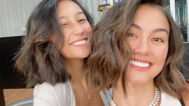Sama-sama Jadi Artis, Ini 6 Potret Kompak Artis Cantik dan Keponakannya