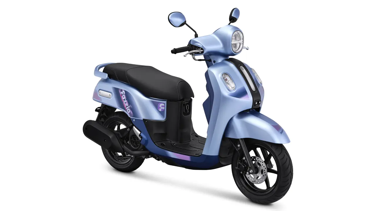 Yamaha menghadirkan warna edisi spesial terbaru untuk Fazzio Hybrid, bertajuk Starry Night (ist)
