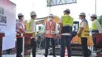 Menteri Perhubungan Budi Karya Sumadi resmi memulai pembangunan rel ganda kereta api Solo-Semarang Fase 1 segmen Solo Balapan - Kalioso (dok: BKIP)