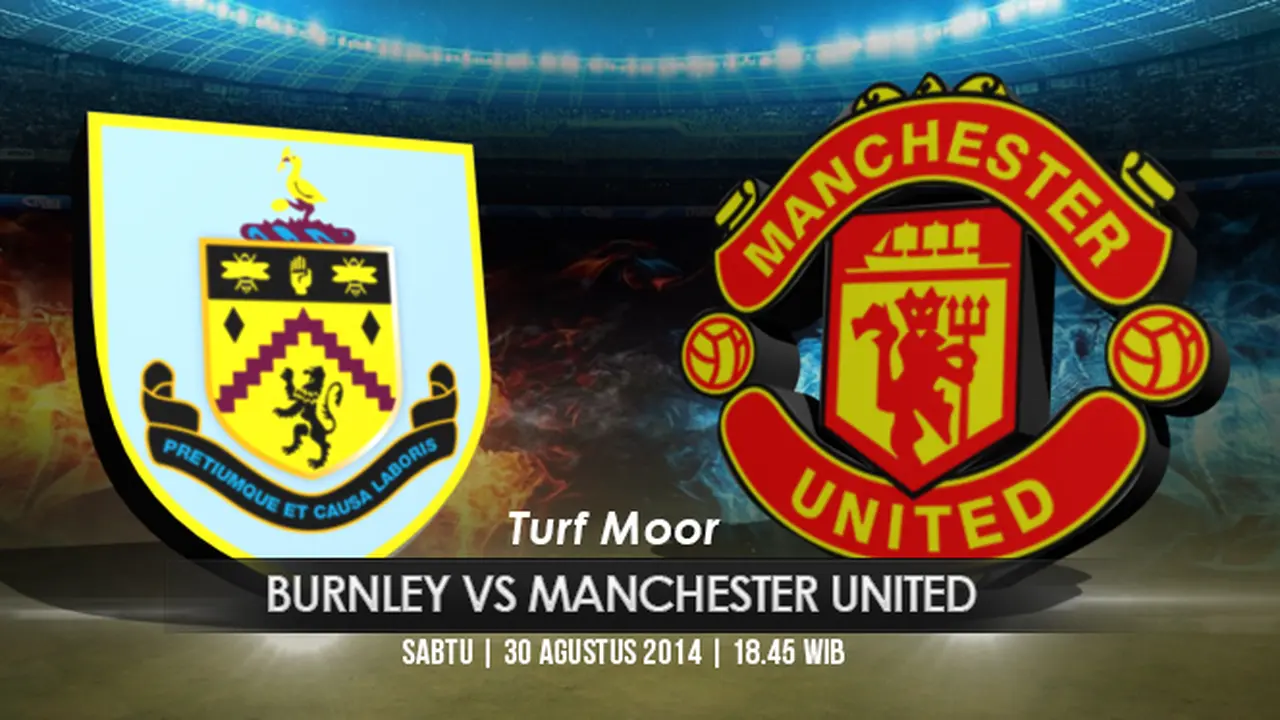 [INFOGRAFIS] Burnley Vs Manchester United