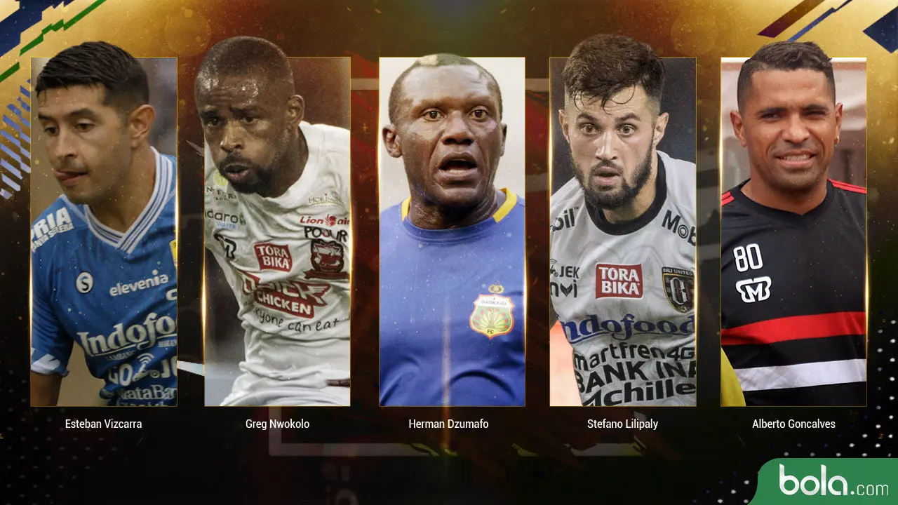 Trivia 5 Pemain Naturalisasi yang Diprediksi Bakal Menggebrak Liga 1 2019