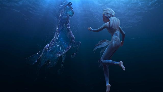 Salah satu adegan film Frozen 2.