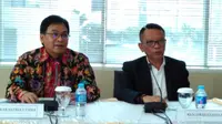 Direktur Jenderal (Dirjen) Pajak Kemenkeu Ken Dwijugiasteadi mengungkapkan temuan dalam data Panama Papers, Kamis (12/5/2016). Foto: Fiki Ariyanti/Liputan6.com)