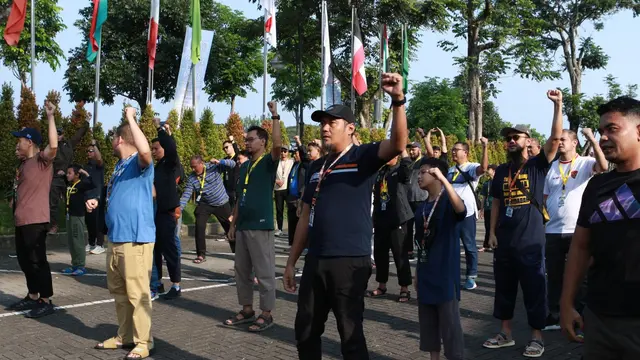 Salah satu kegiatan KHB Family Camp 2024 yang dihadiri Ustaz Khalid Basalamah. (Foto: Dok. Istimewa)