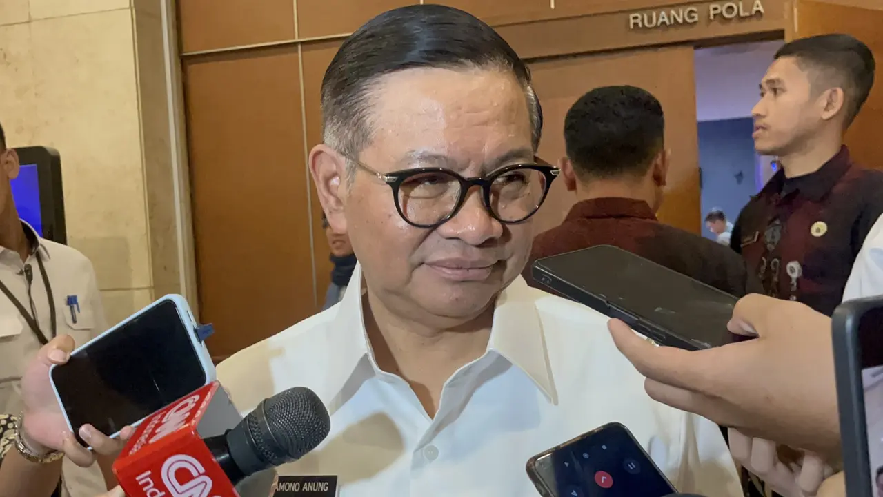 Gubernur Jakarta, Pramono Anung di Balai Kota DKI Jakarta.