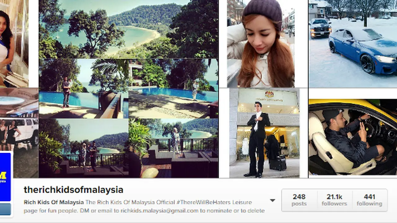 Instagram Anak-anak Muda Kaya Malaysia Ini Menuai Kontroversi