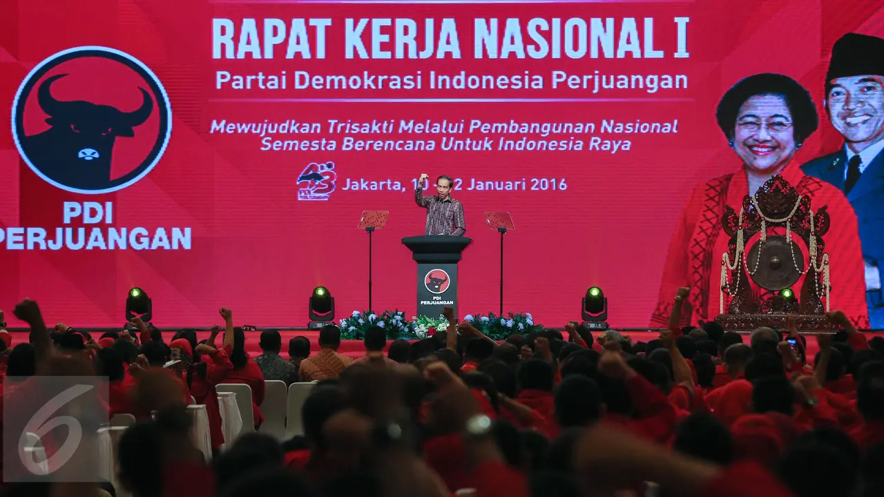 20160110- Presiden Jokowi Hadiri Rakernas I PDIP-Jakarta-Faizal Fanani