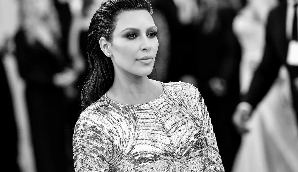 Meski ia mendapatkan parfum dari Kim, Blac Chyna mengatakan bahwa Kim Kardashian adalah tukang tindas. (Mike Coppola  GETTY IMAGES NORTH AMERICA  AFP)