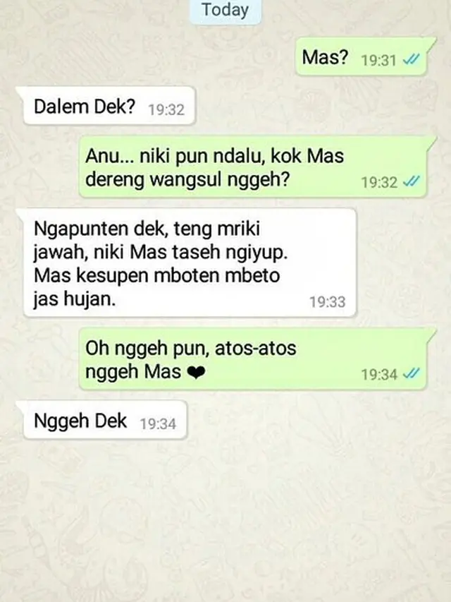 6 Chat Gebetan Bahas Hujan Ini Romantis Sekaligus Bikin Geleng Kepala