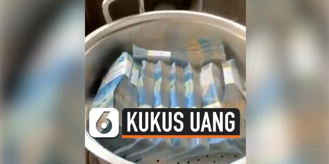 VIDEO: Viral Uang Jutaan Rupiah Dikukus Demi Bunuh Virus Corona