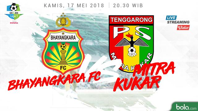 Bhayangkara FC Vs Mitra Kukar