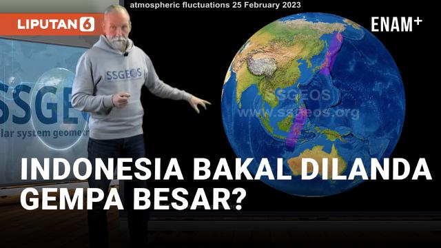 Waspada! Indonesia Diprediksi Dilanda Gempa Besar