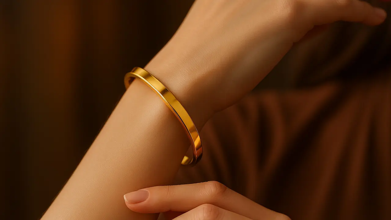 Model Gelang Emas 24 Karat 7 Gram