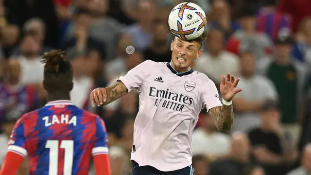 Foto: Debut Manis Arsenal saat Lawan Crystal Palace, Gabriel Martinelli Cetak Gol Perdana di Liga Inggris 2022 / 2023