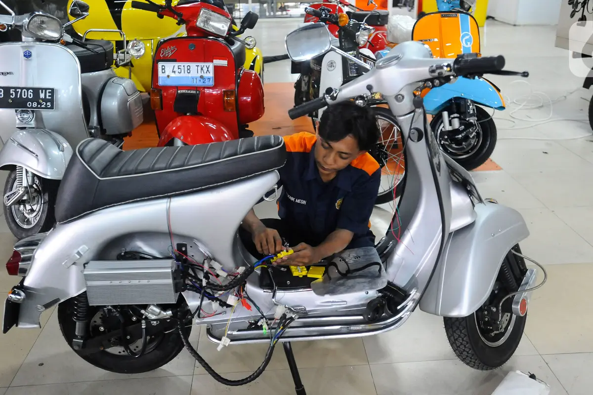 Rencana Subsidi Rp 6,5 Juta untuk Konversi Motor Listrik