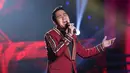 Pujian dari dewan juri didapatkan oleh Ical. Dengan melantunkan lagu 'Kecanduan Kamu' Ical mendapat banjir pujian. (Andy Masela/Bintang.com)