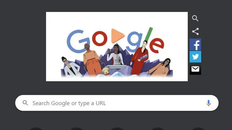 Google Doodle Rayakan Hari Perempuan Sedunia 2020