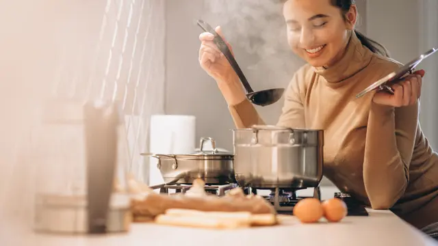 Memasak Barley Risotto Jamur Dilakukan dengan Beberapa Tahap