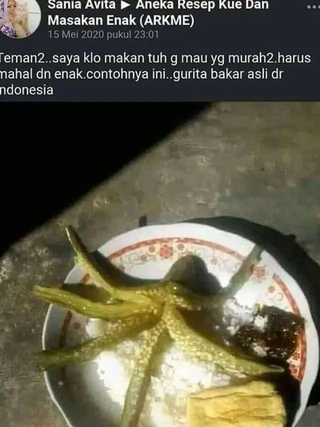 6 Potret Nyeleneh Makanan Enggak Digoreng Ini Bikin Tepuk Jidat