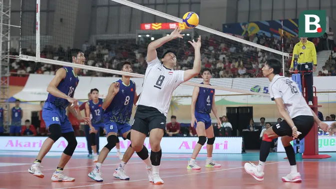 Foto: Indonesia Bungkam Vietnam 3-1 di SEA V League 2025