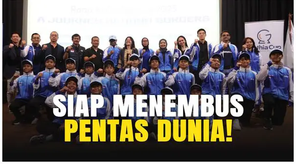 Tiga tim muda terbaik Indonesia resmi diberangkatkan ke Gothia Cup 2025, turnamen sepak bola remaja terbesar di dunia yang digelar di Swedia!