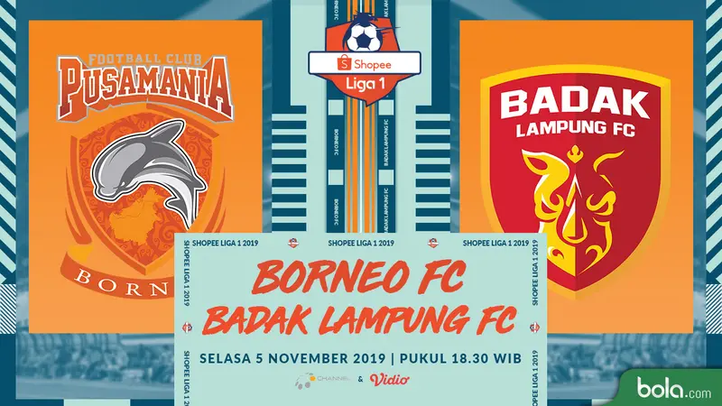 Borneo FC Vs Badak Lampung FC