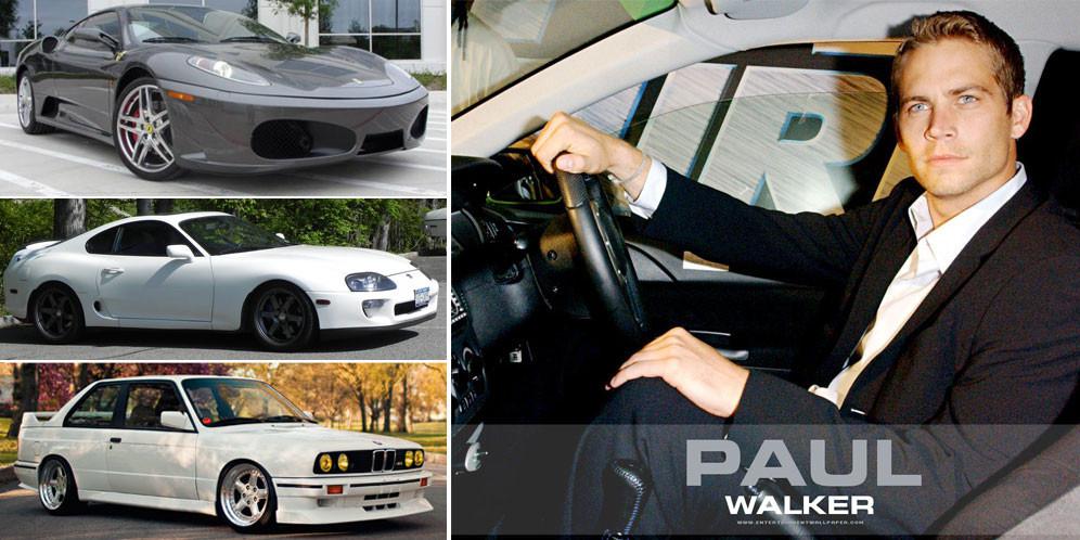 Paul Walker punya koleksi mobil pribadi
