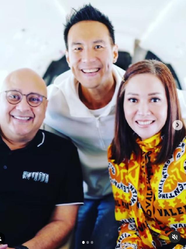 6 Potret Maia Estianty di Bangkok, Tampil dengan Mini Dress yang Menawan