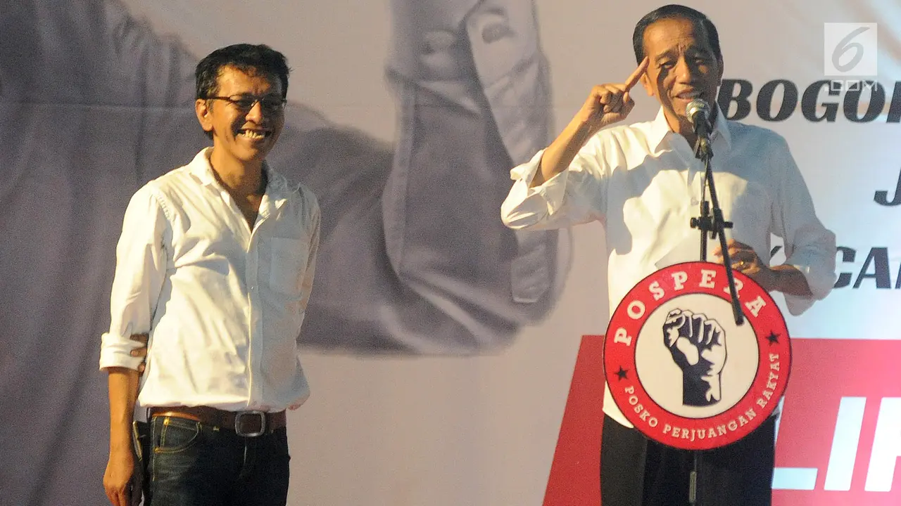 Gerakan 7000 Relawan Dukung Jokowi Ma’ruf di Sentul