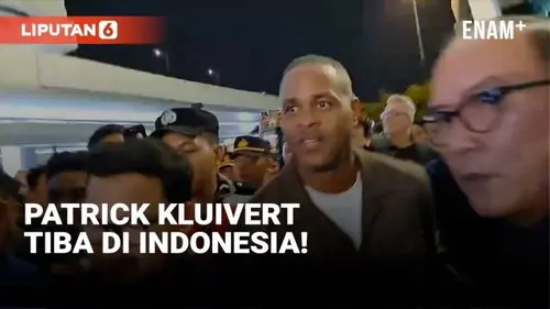 VIDEO: Patrick Kluivert Tiba di Indonesia, Siap Pimpin Timnas Garuda