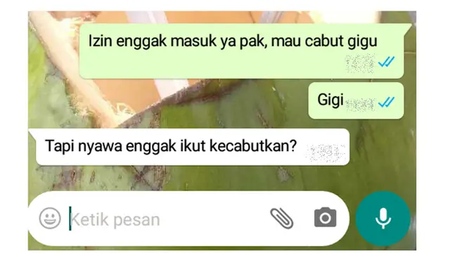 5 Chat Karyawan Minta Bolos Kerja ke Atasan Ini Nyeleneh Banget