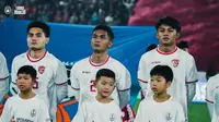Mikael Tata, Rivaldo Pakpahan, dan Achmad Maulana debut di timnas Indonesia pada laga Piala AFF 2024 melawan Vietnam. (Dok Timnas Indonesia)