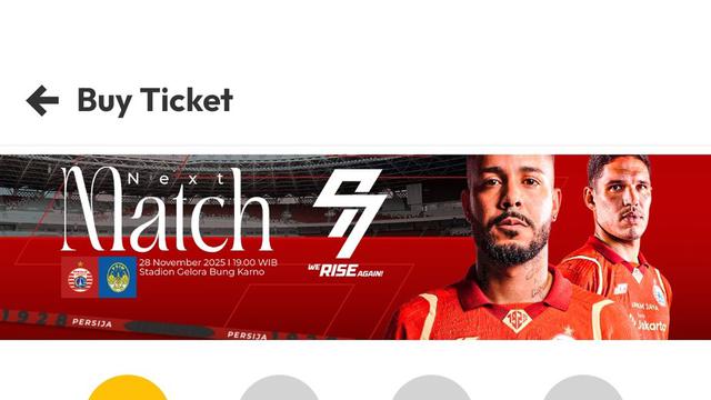 Tiket Persija vs PSIM