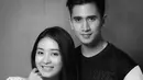 "Kita berdua kan sama-sama sedang merintis karier, kita pengin sinetron kita sukses, kita emang lagi fokus sama karir kita, dan belum kepikiran sampai yang jauh seperti itu (berpacaran)." lanjut Natasha. (Adrian Putra/Bintang.com)