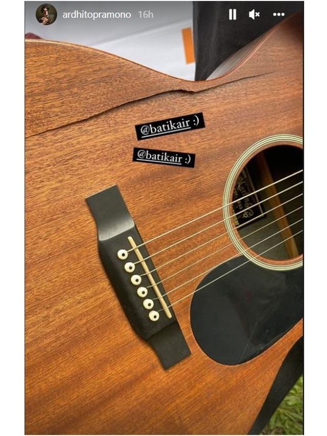 Gitar Belasan Juta Ardhito Pramono Rusak di Bagasi Pesawat, Begini Kronologinya