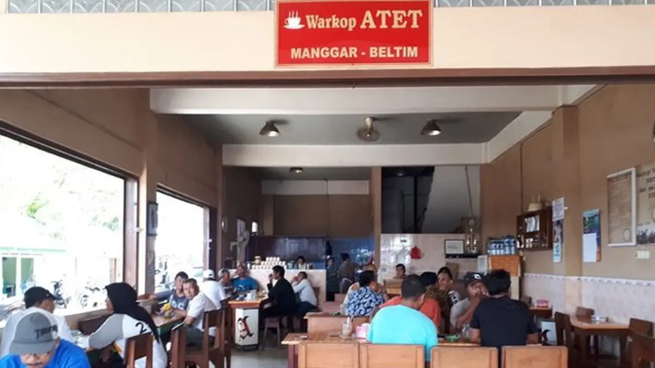 Menengok Tradisi Minum Kopi Masyarakat Manggar Belitung