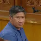 Pengusaha CCTV Tjong Djiu Fung alias Afung dicecar oleh Hakim Ketua Ahmad Suhel ketika ditanya soal password DVR rumah Sambo di Duren Tiga. (Dok. Merdeka.com)