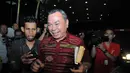 Ketua Fraksi PPP itu diperiksa sebagai saksi  dalam kasus dugaan korupsi penyelenggaraan ibadah haji tahun 2012-2013 di Kementerian Agama. (Liputan6.com/Herman Zakharia)