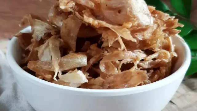 Resep keripik kulit bawang. (dok. Cookpad @naila_rizqa)
