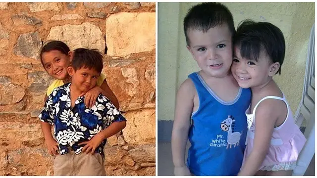 6 Potret Masa Kecil Amanda Gonzales dan Christian Rontini, Kini Telah Resmi Menikah
