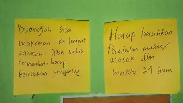 6 Tulisan Peringatan Jaga Kebersihan di Kos Ini Bikin Tepuk Jidat, Sering Diabaikan