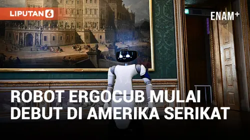 VIDEO: Robot Humanoid Italia Ergocub Mulai Debutnya di Amerika Serikat