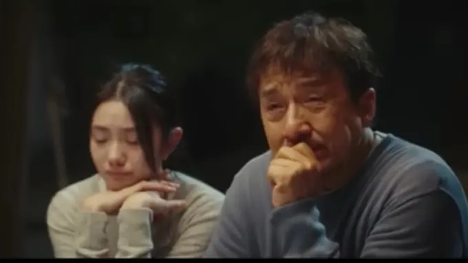 Video Jackie Chan menangis yang viral, cuplikan adegan film Ride On. (Shanghai Pictures via YouTube/ I Mean).