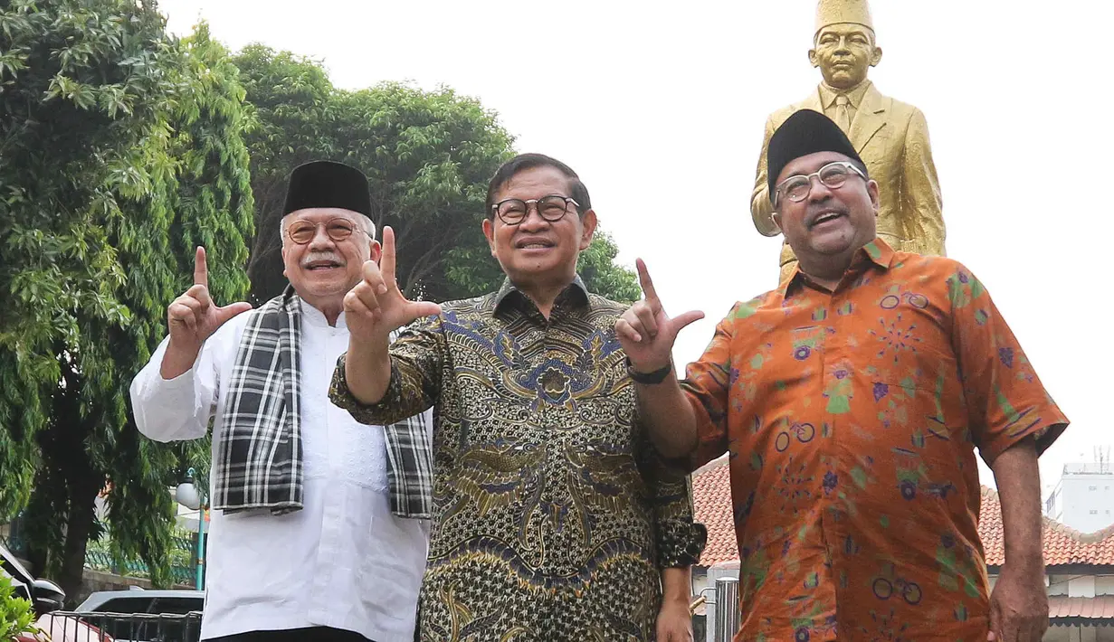 Pramono Anung-Rano Karno menginginkan agar Museum MH Thamrin bisa lebih baik jika nanti terpilih sebagai gubernur. (Liputan6.com/Herman Zakharia)